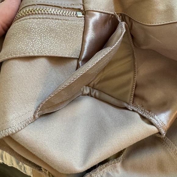 São Paulo Metallic Jacket Sand Color size 10/42 - Picture 13 of 13